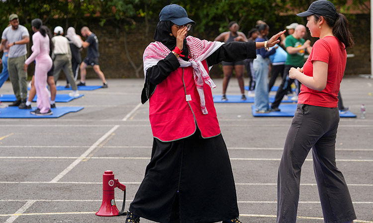 UK women of colour learn self-defence in response to racist riots