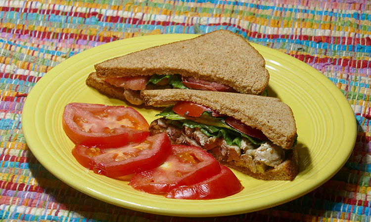  Za’atar Chicken Salad Sandwich Supper