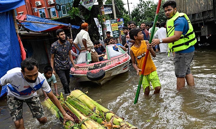 13 dead, 4.5 million affected by Bangladesh floods