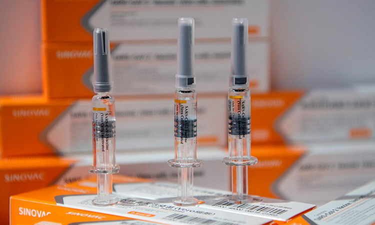 China shows off Covid-19 vaccines for first time