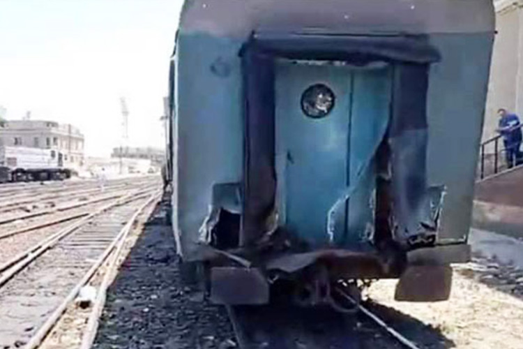 40 people injured in train crash in Egypt