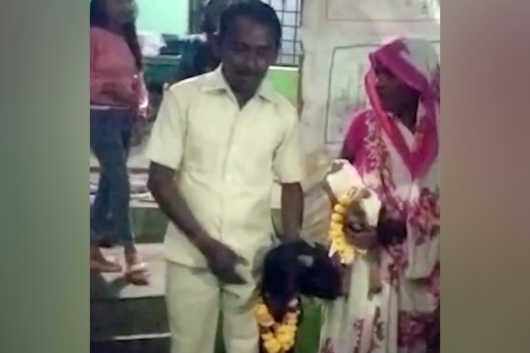 VIDEO: Indian couple celebrate birthday of their goat kids with DJ