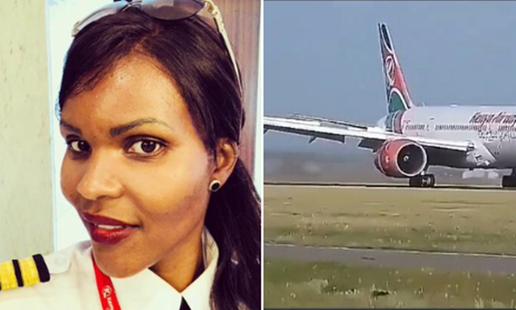 Female Kenyan pilot makes super smooth landing at Heathrow Airport amid Storm Eunice, wins Internet hearts