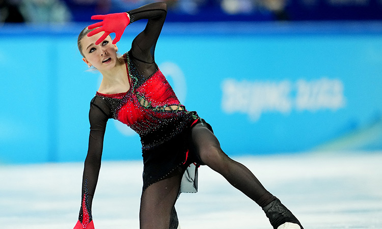 Russian teenage figure skater first woman to land quad jump at Olympics