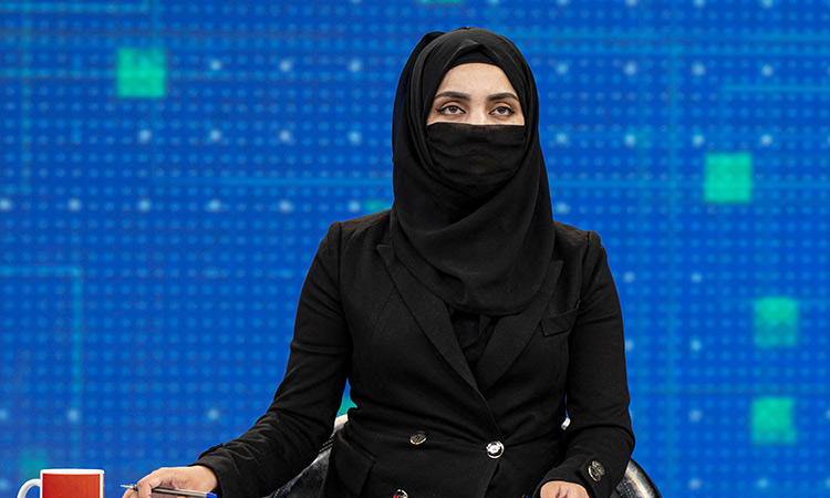 VIDEO: Afghan women TV presenters vow to fight after order to cover faces