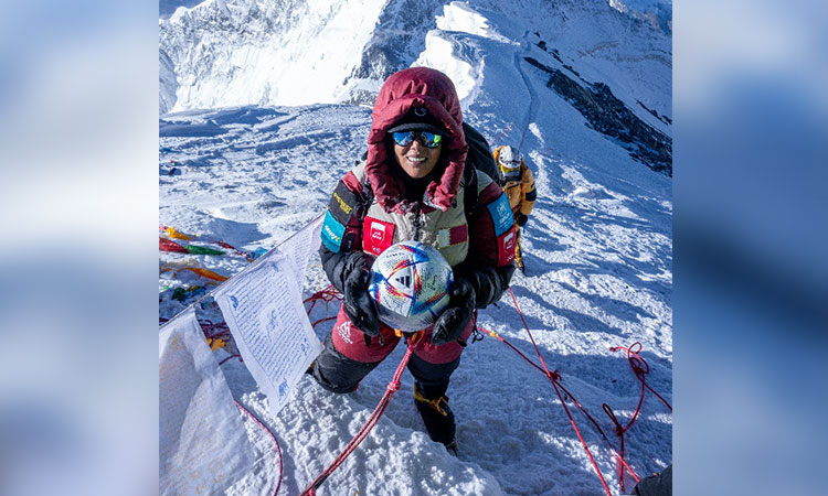 Sheikha Asma Al Thani becomes first female Qatari athlete to summit Mount Everest