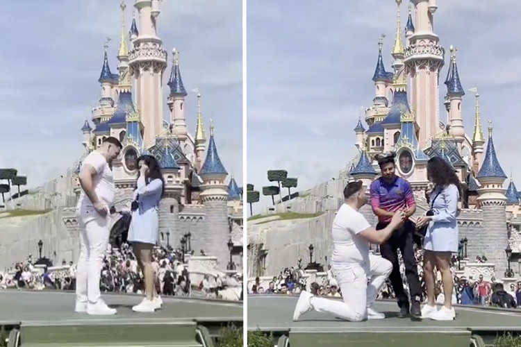 VIDEO: Disneyland staff slammed for interrupting marriage proposal by snatching engagement ring