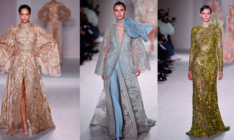 Elie Saab's spring couture in Paris dreams of Thai escape