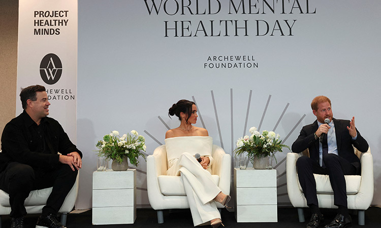 Prince Harry and Meghan to talk about youth mental health during New York City event