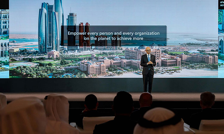 Microsoft head Satya Nadella highlights AI innovation in transforming UAE’s economy