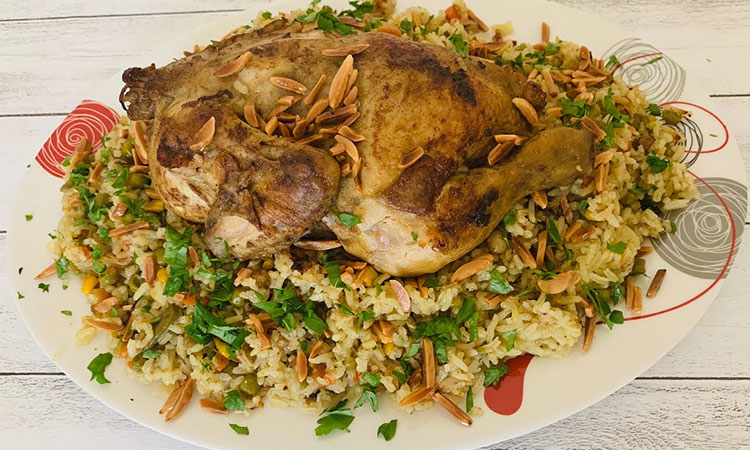 Eid special: Ouzi rice with chicken