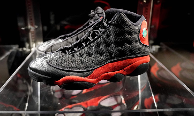 Michael Jordan sneakers fetch record $2.2 mn at auction