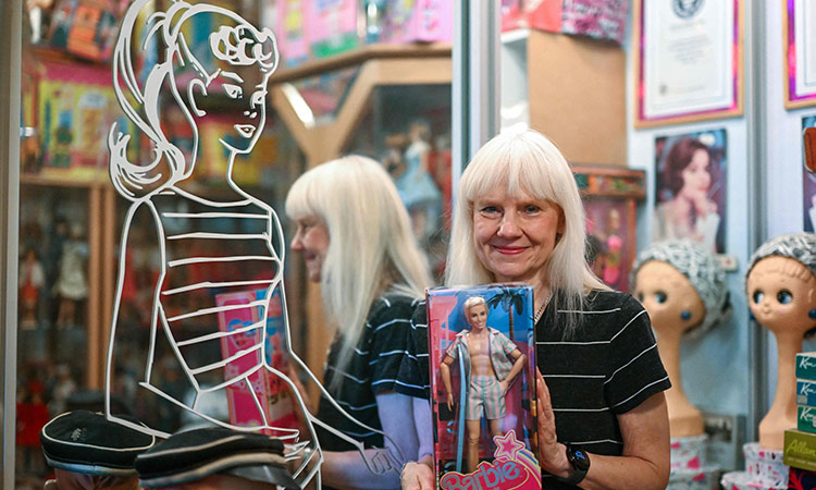 It's fantastic: Movie boosts world's top Barbie collection