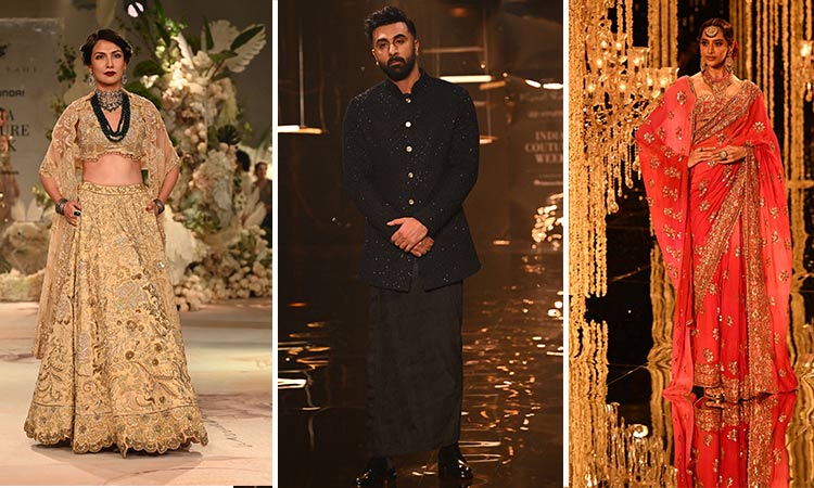 Bollywood celebrities and models put ramp on fire at India Couture Week