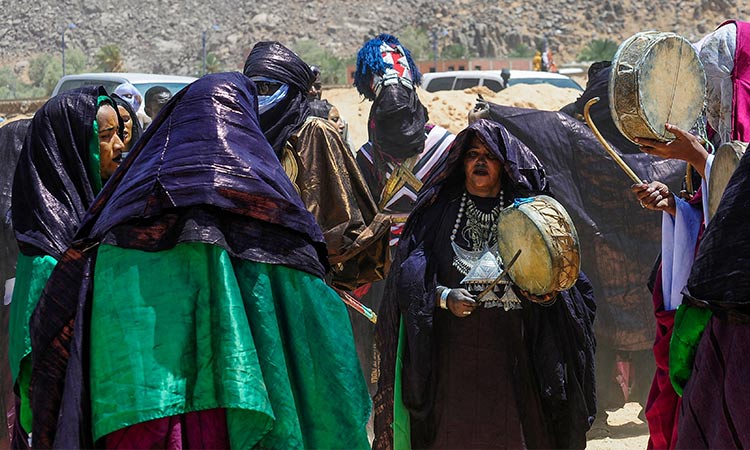 Tuareg flock to Algerian desert oasis for ancient festival