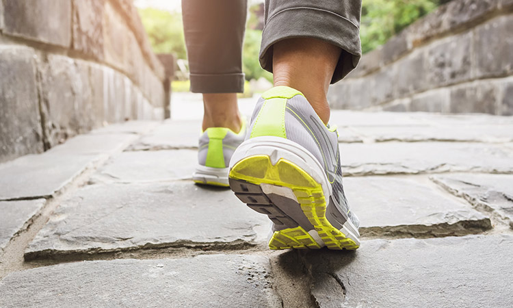 Walking is a step toward heart health