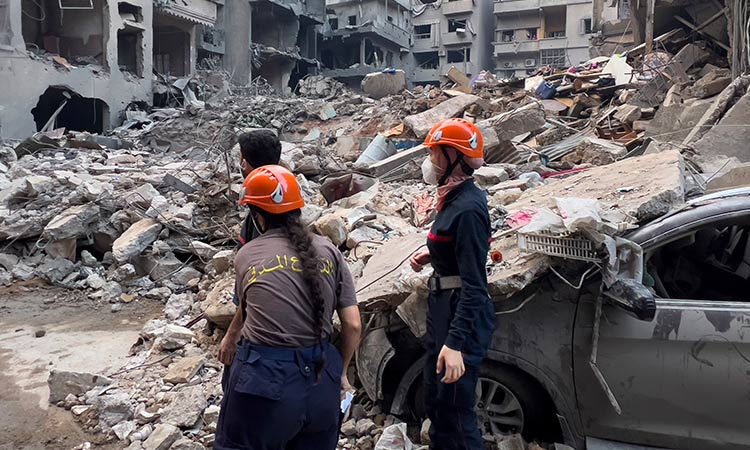 At least 22 killed in airstrikes in central Beirut, UN peacekeepers hit