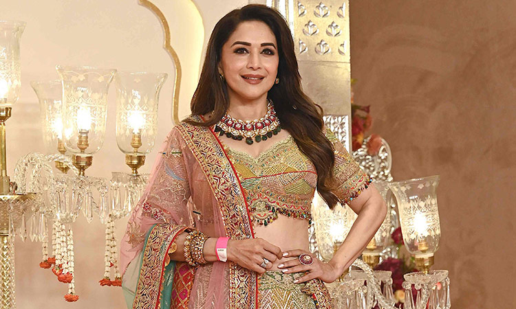 Madhuri Dixit Nene attends ‘Bhool Bhulaiya 3’ trailer launch in spirit