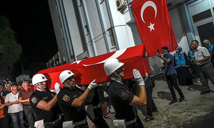 Family of slain Turkish-American activist prepares for funeral as airstrikes kill 14 in Gaza