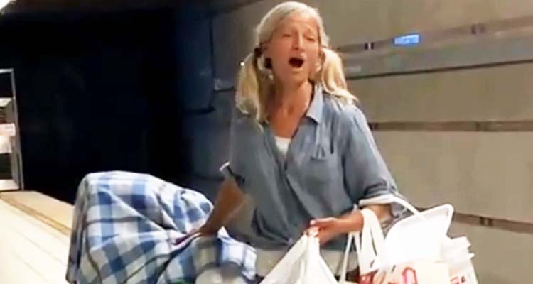 VIDEO: Police video of a homeless woman singing a Puccini aria in the Los Angeles metro goes viral