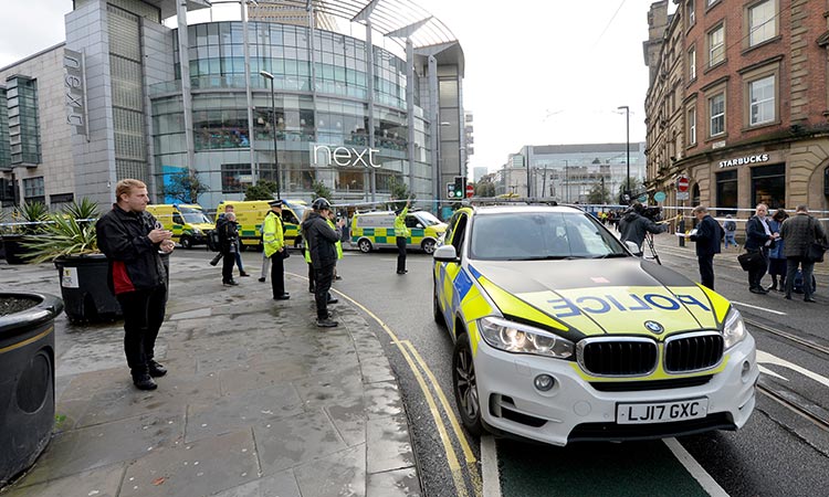 VIDEO: Man knives five at Manchester shopping centre, arrested: Cops