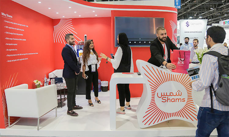 Shams shows technology at Gitex