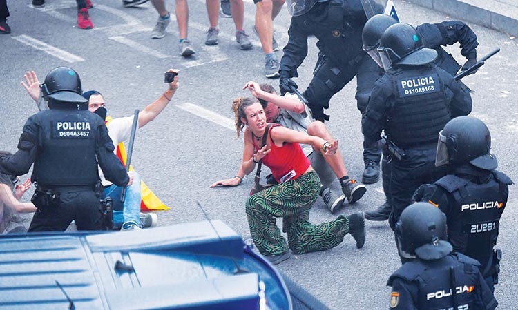 Anger grows after Catalan leaders jailed