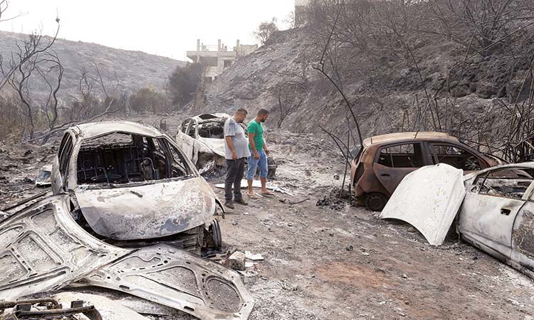 VIDEO: One dead as Lebanon struggles to control wildfire