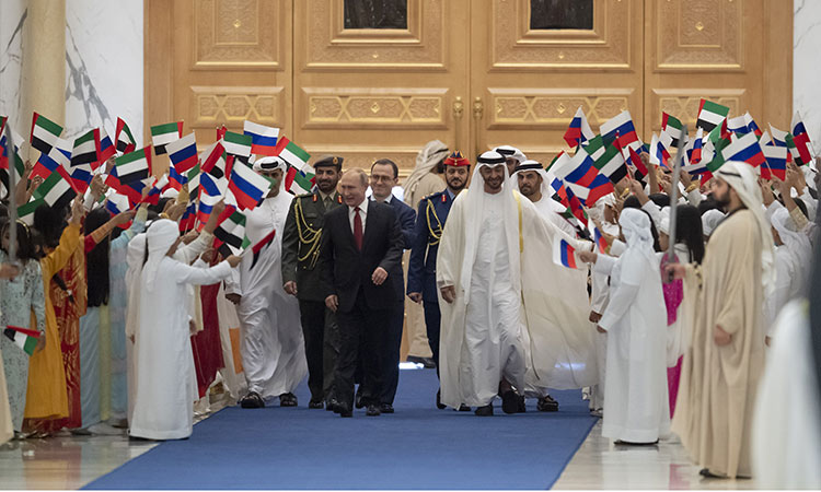 Russian media praises UAE's grand reception of Putin