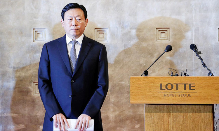 South Korea top court upholds suspended term for Lotte chief