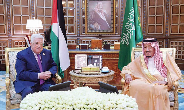 Saudi reiterates support for Palestinian state