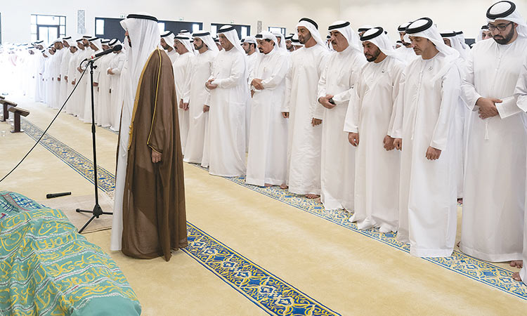 Rulers offer funeral prayers for Suhail Al Ketbi