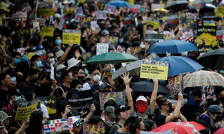 Hong Kong beefs up security ahead of more protests