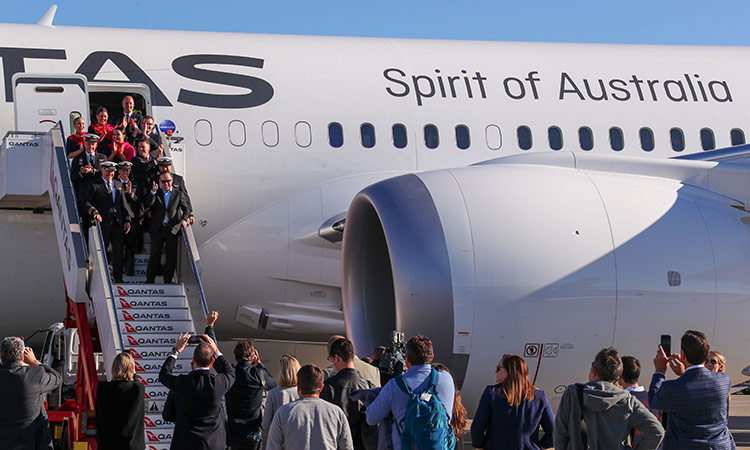 Qantas completes longest non-stop New York-Sydney flight