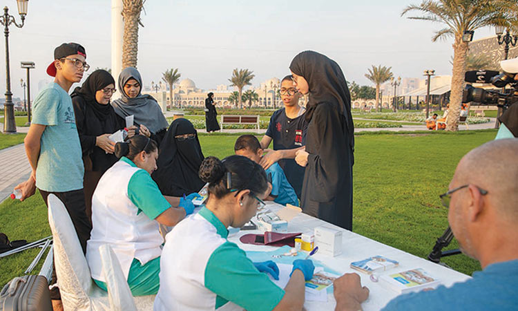 Friends of Kidney Patients Association organises Water Campaign at Flag Island