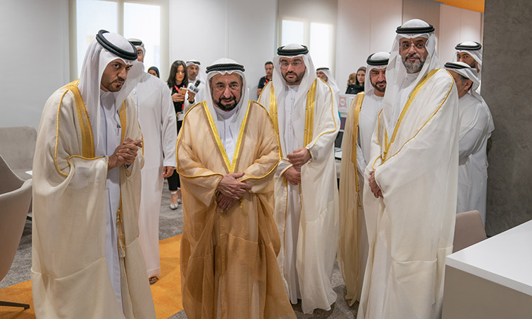 Sheikh Sultan inaugurates ‘Shams’ in Sharjah Media City