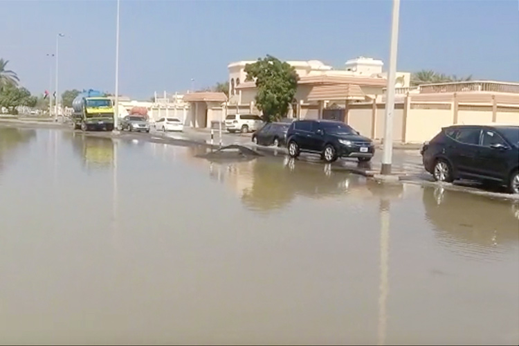 VIDEO: Flood-hit Kalba Street closed due to rising sea level