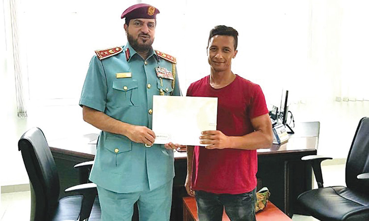 Police honour duo for saving lives