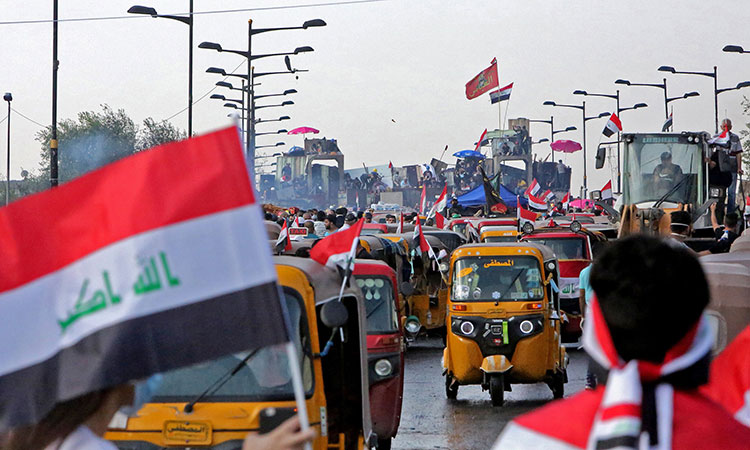 Iraq’s Umm Qasr port operations halted by protesters