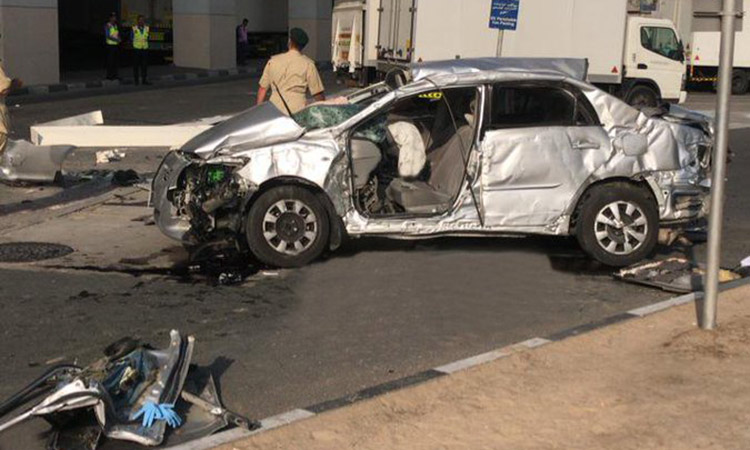 Driver dies as car falls from 3rd floor of parking at Dubai Airport