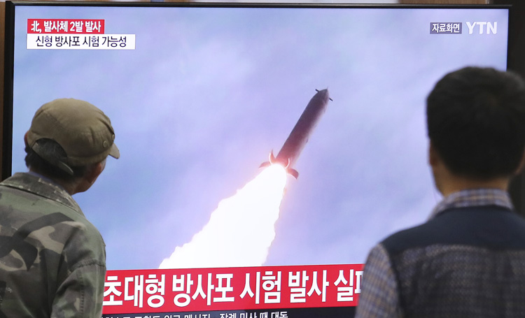 North Korea fires unidentified projectiles: South’s military