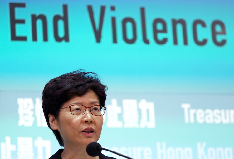 Hong Kong leader invokes emergency powers to quell escalating violence