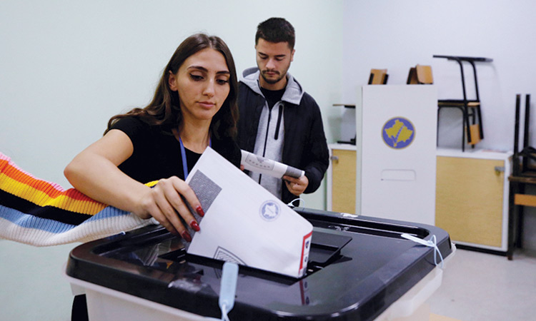 Kosovo voters focus on Serbia peace deal