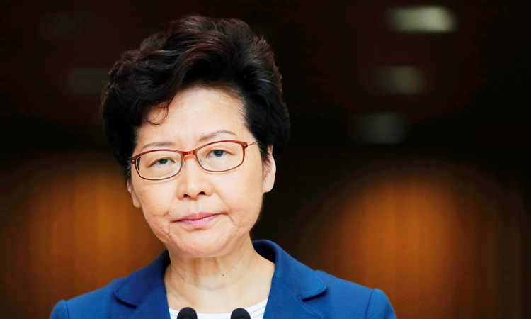 Hong Kong leader says no plan to use emergency powers for other laws