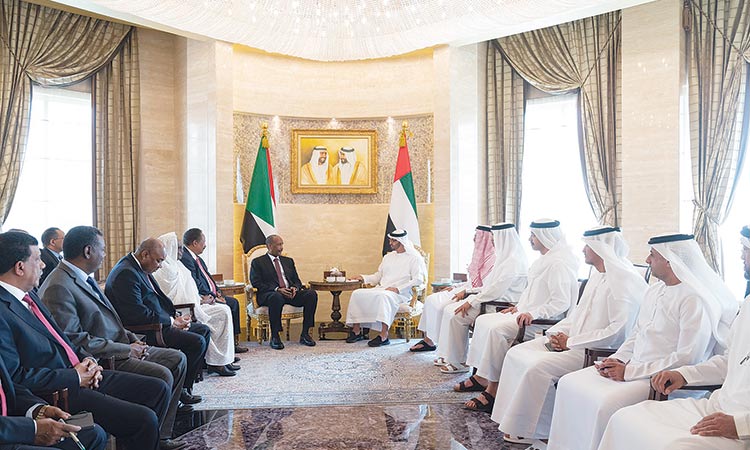 UAE, Sudan leaders discuss ways to cement bilateral ties