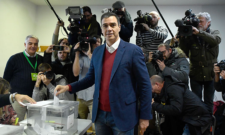 Spain votes in repeat general election amid Catalonia tensions