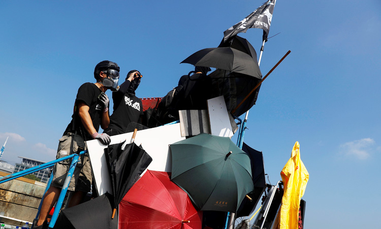 Hong Kong readies for more chaos as violence spreads citywide