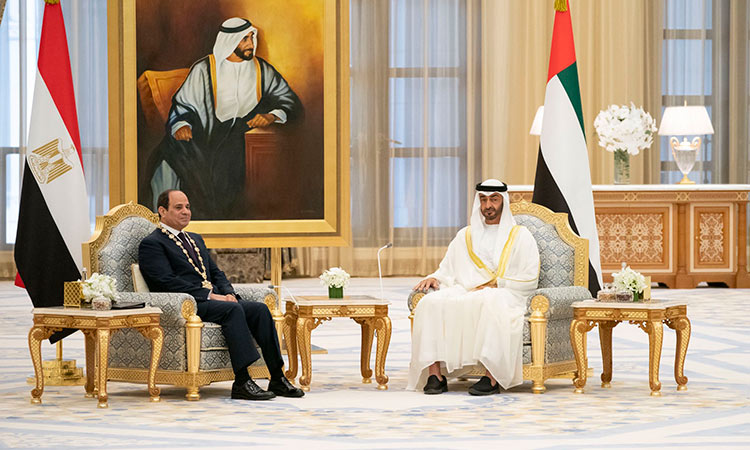 VIDEO: Mohamed and Sisi hold talks, launch $20b investment platform