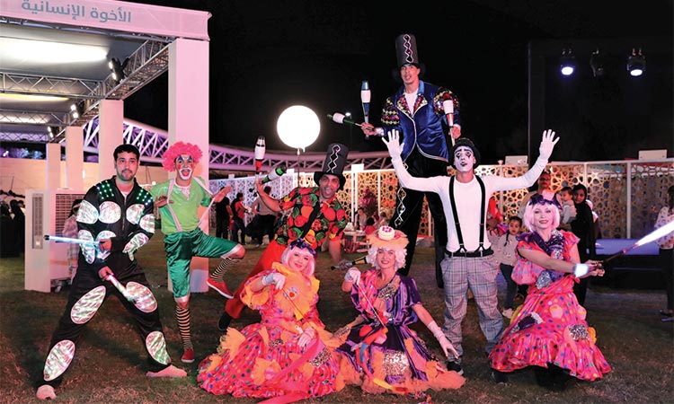 Children’s choir regales   crowds at Abu Dhabi park