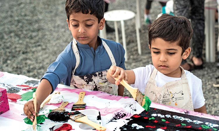 Art workshops for children at Global Village